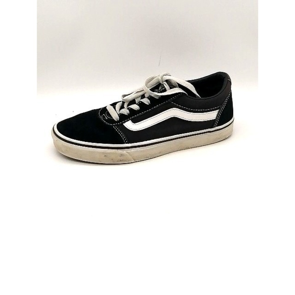 Vans Off The Wall Sneakers Womens Old Skool Black 8 Athletic Walking Shoe 500714